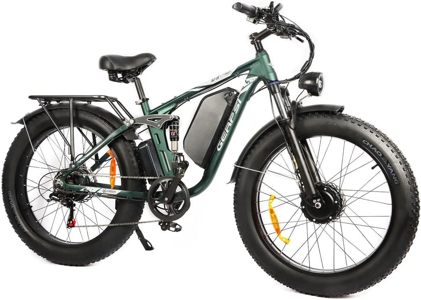 BAOLUJIE DM01 Motor Electric Bicycle 60V 30AH Battery Max Speed 42 MPH Electric Bike E-Bike Electric Motorcycle【1 Year Warranty】