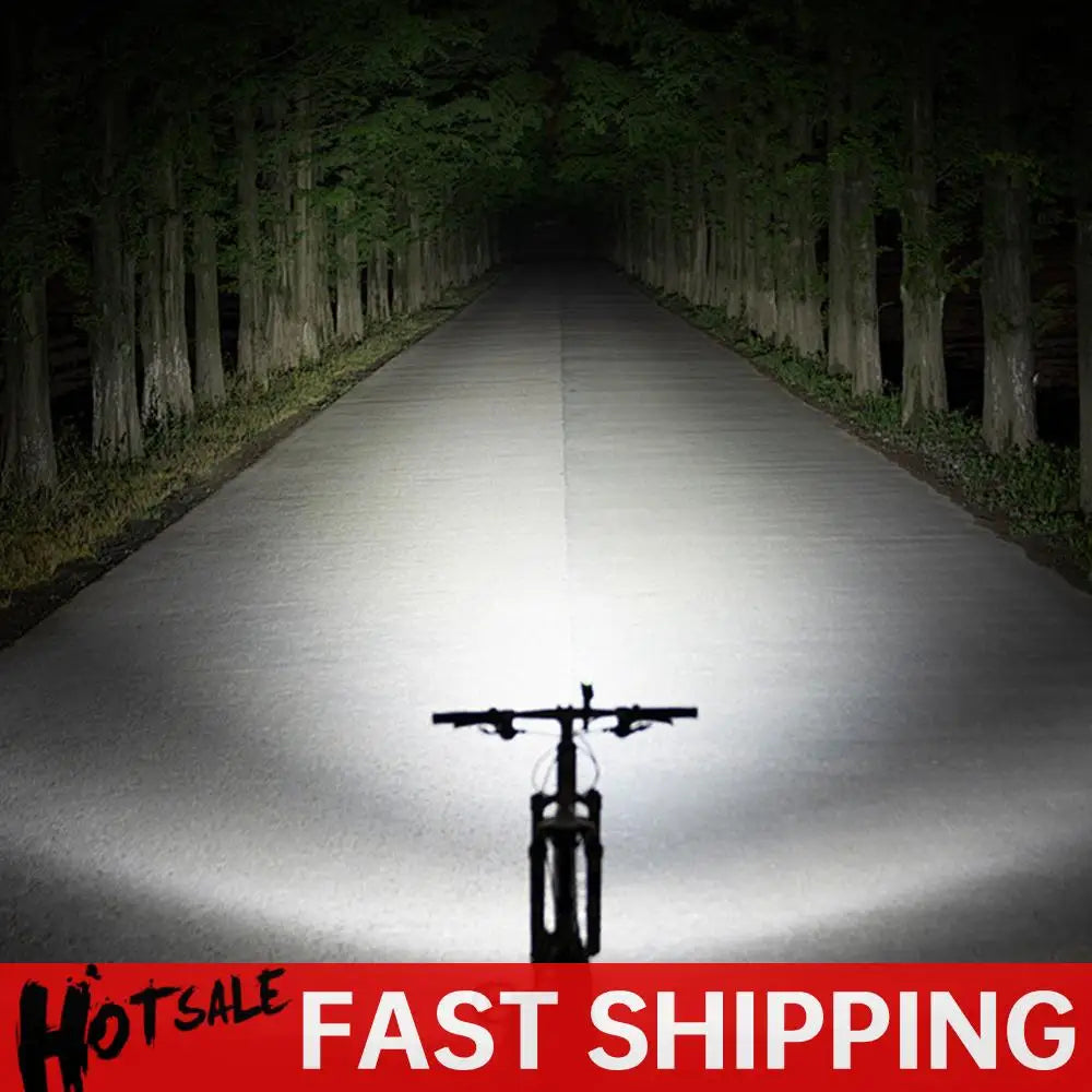 Bicycle Front Light Bicycle Light Rechargeable Bike Flashlight Automatic Sensor Bicycle Head Light Cycling Accessories