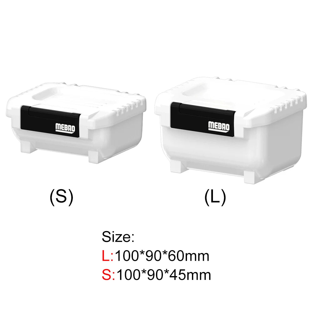 MEBAO Live Bait Storage Box Multi-function Plastic Fishing Live Bait Box Detachable for Outdoor Fishing Accessories