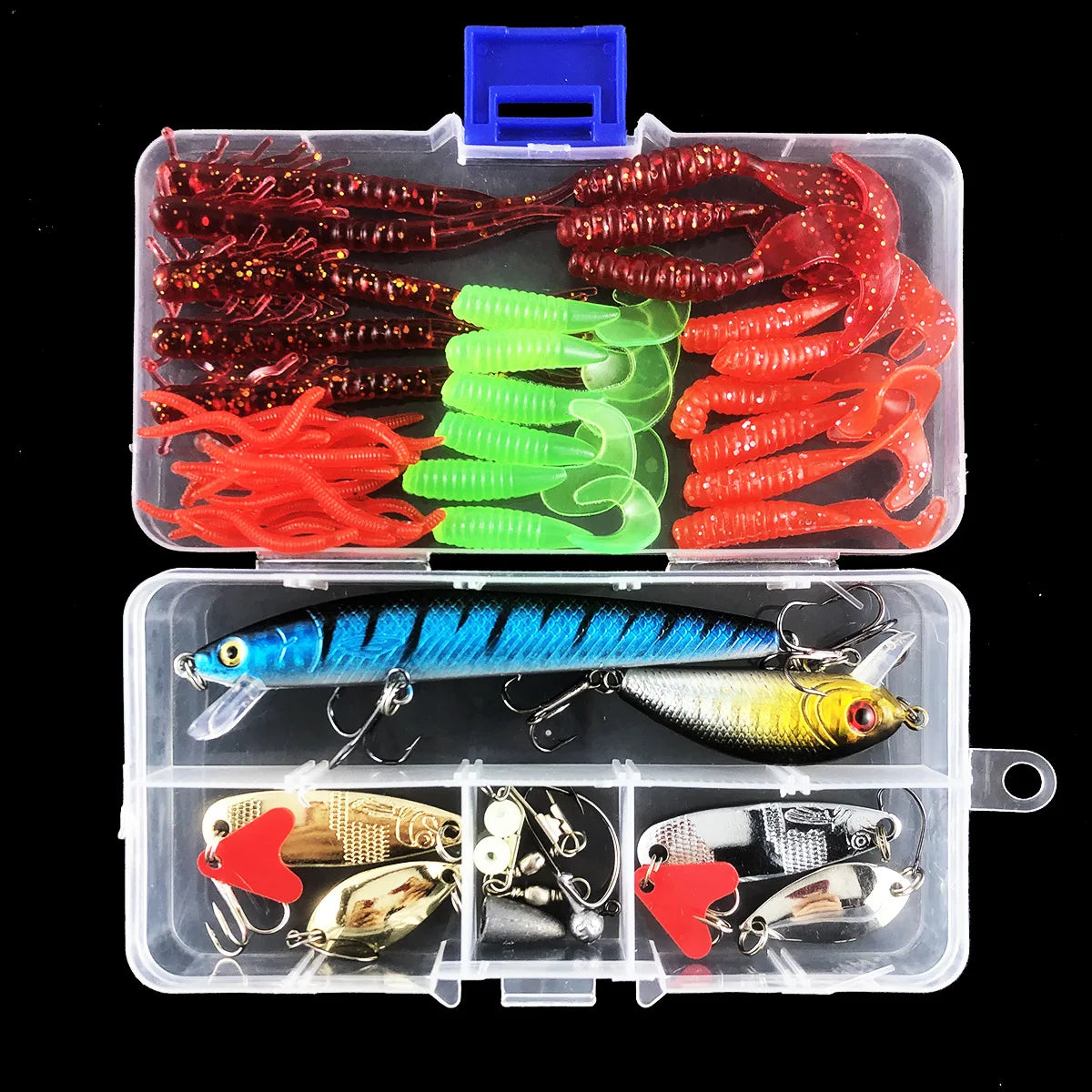 Anytime, Anywhere Leisure Fishing Rod Set Telescopic Luya Sea Fishing Rod Set Carbon Fishing Tackle Supplies
