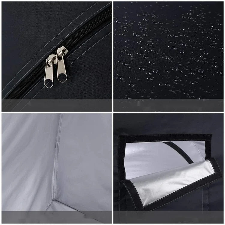 Outdoor Storage Bicycle Shelds Large Space Foldable Portable Outdoor Road Bike Tents Waterproof Foldable Bicycle Protective Gear