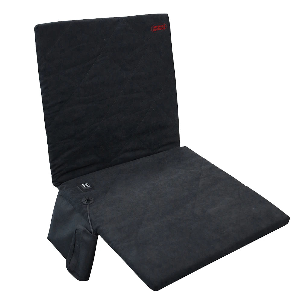 Outdoor Heated Seat Cushion 3 Adjustable Temperature with Pocket Quick-Heating For Car, Home, Winter Outdoor Stadium Fishing