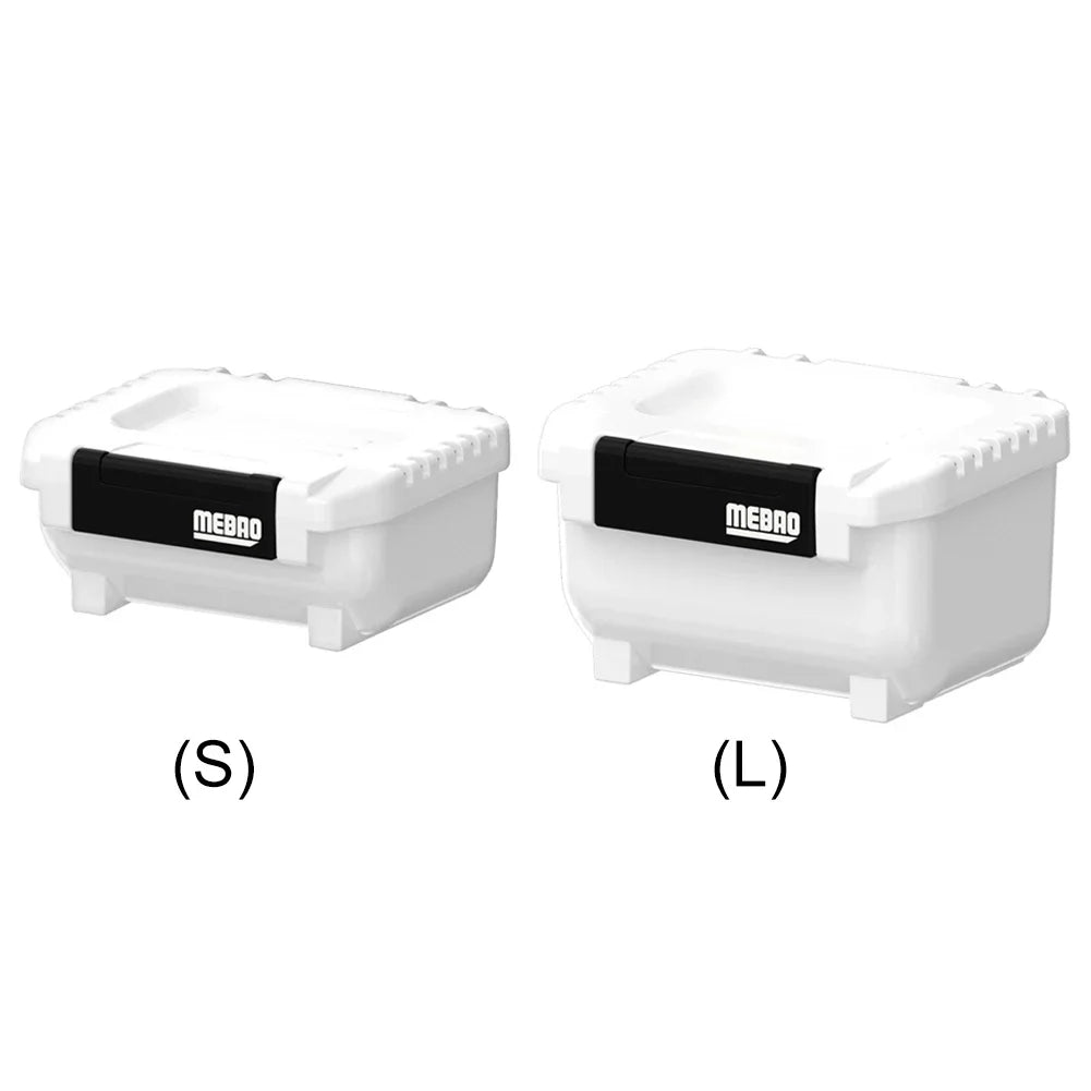 MEBAO Live Bait Storage Box Multi-function Plastic Fishing Live Bait Box Detachable for Outdoor Fishing Accessories