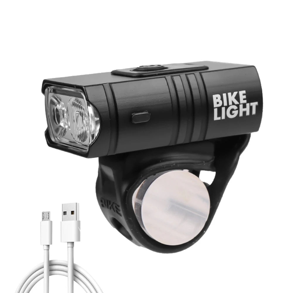 LED Bicycle Light 10W 800LM 6 Modes USB Rechargeable Power Display MTB Mountain Road Bike Front Lamp Cycling Equipment