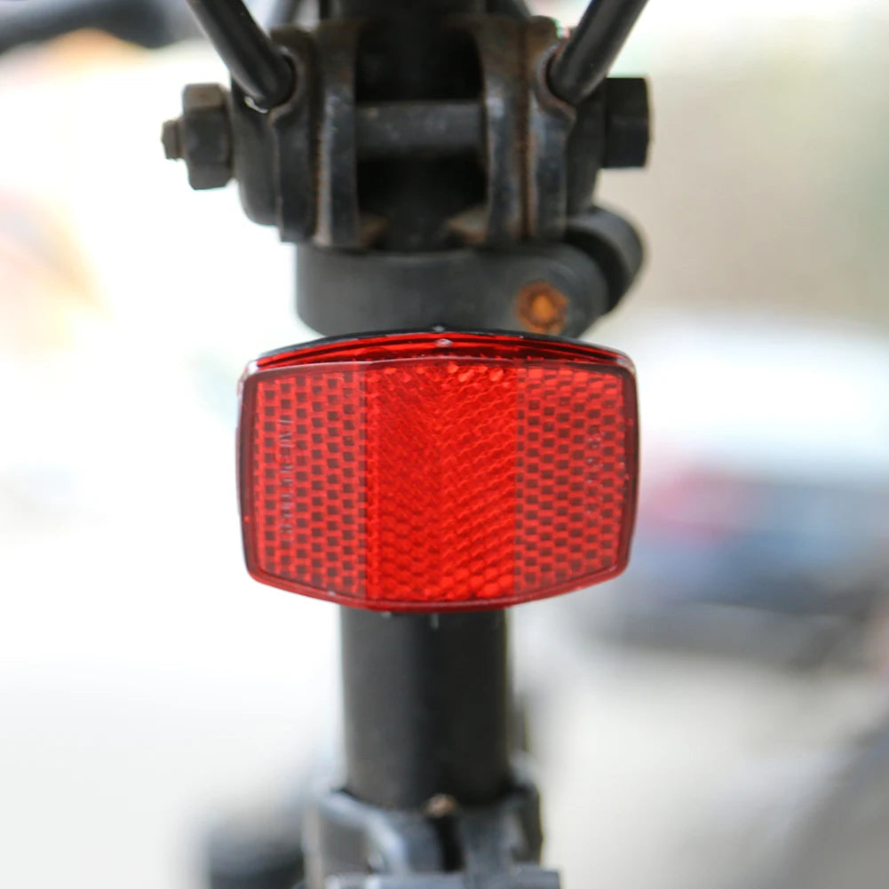 Bike Headlight Taillight Bell Set LED Flashlight Lamp Waterproof with 6pcs Reflector Riding Cycling Light Bicycle Accessories