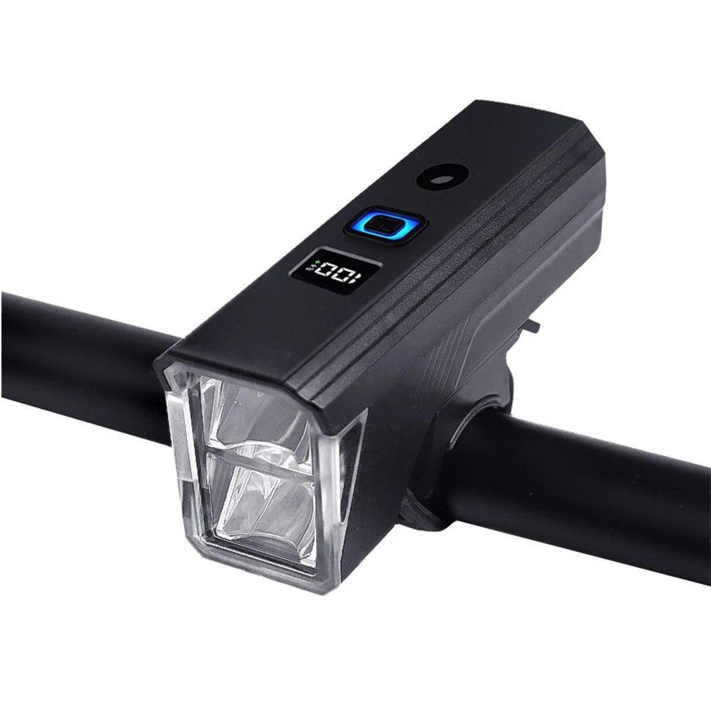 Bicycle Front Light Bicycle Light Rechargeable Bike Flashlight Automatic Sensor Bicycle Head Light Cycling Accessories