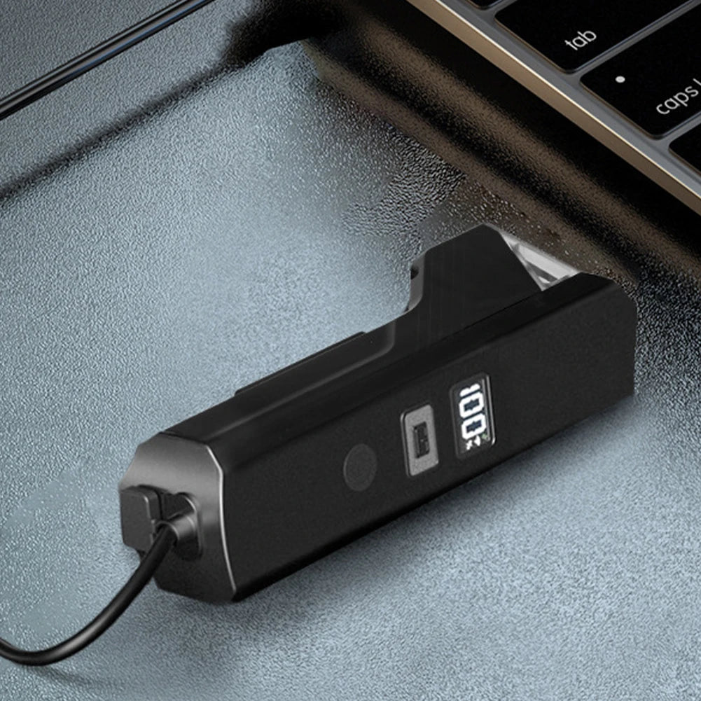 Bicycle Front Light Bicycle Light Rechargeable Bike Flashlight Automatic Sensor Bicycle Head Light Cycling Accessories